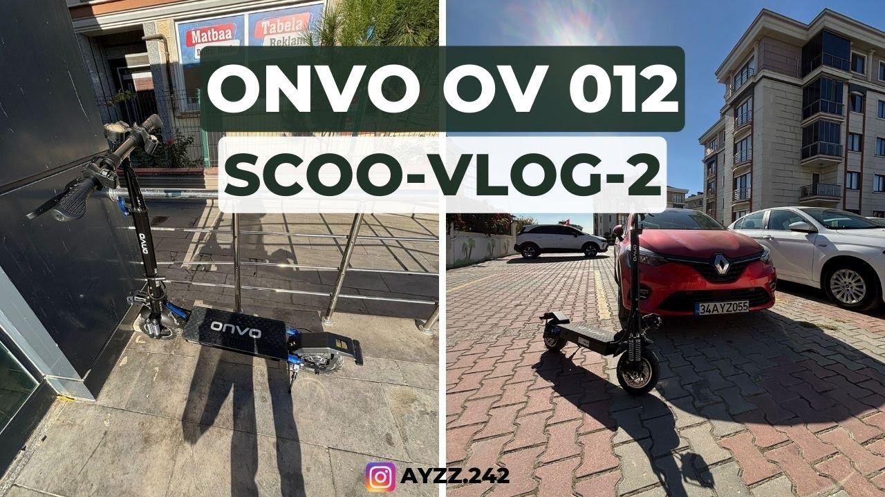 AYNALARI TAKTIM ! | Onvo Ov-012 Scoo-Vlog -2 | AYZ