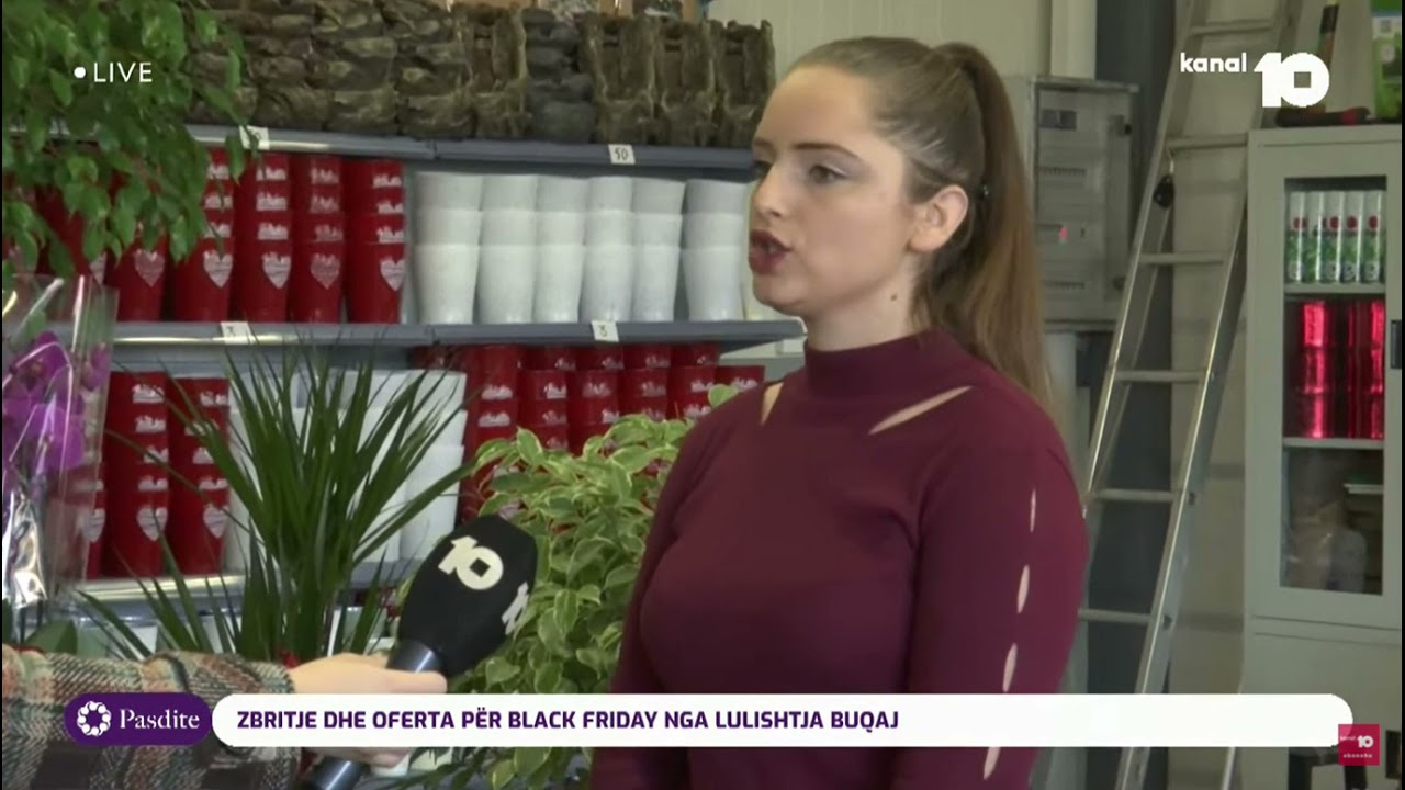 Zbritje dhe oferta p&euml;r Black Friday nga Lulishtja Buqaj