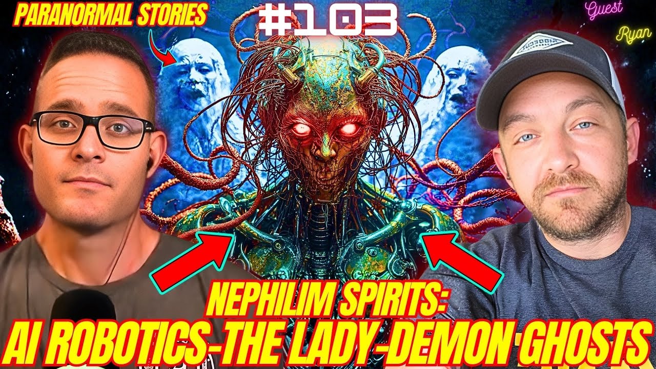 #103. Nephilim Spirits: AI Robotics, Psyops, Paranormal Stories and Demon Ghosts w/ Ryan