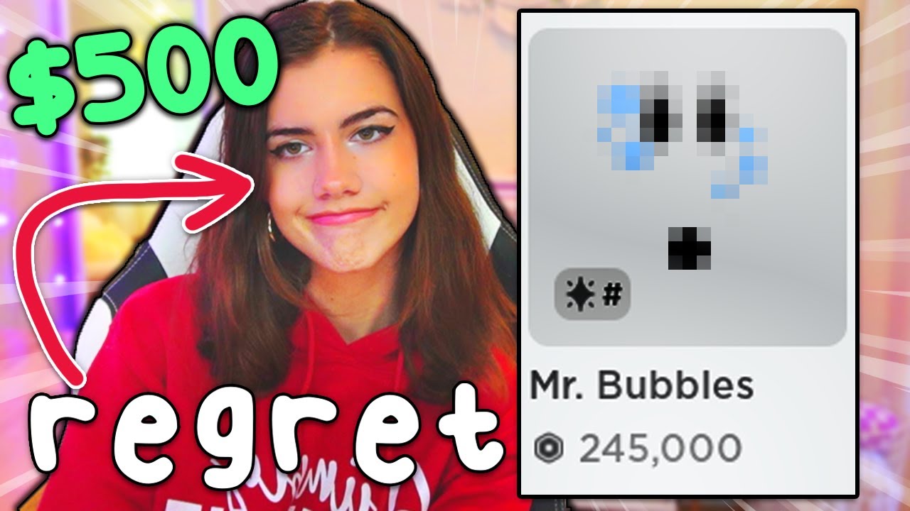 I BOUGHT MY DREAM ROBLOX FACE (stupid idea)