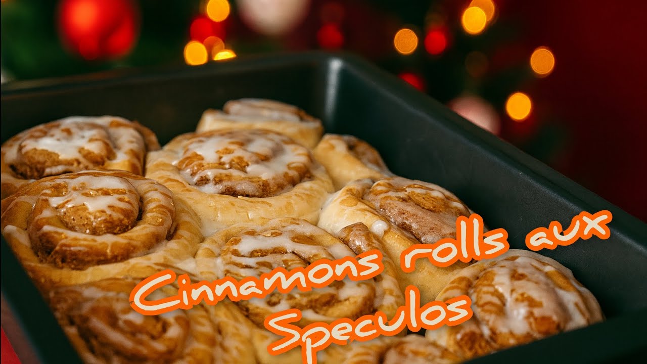 Comment faire des Cinnamons Rolls aux Speculoos