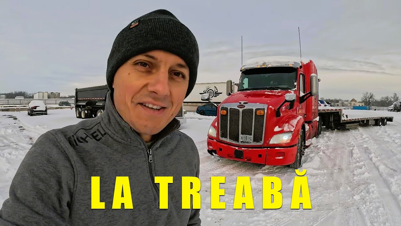 #92 Înaintez GREU prin ZĂPADĂ | Încarc un EXCAVATOR | Nervos MAXIM pe coasta de EST!