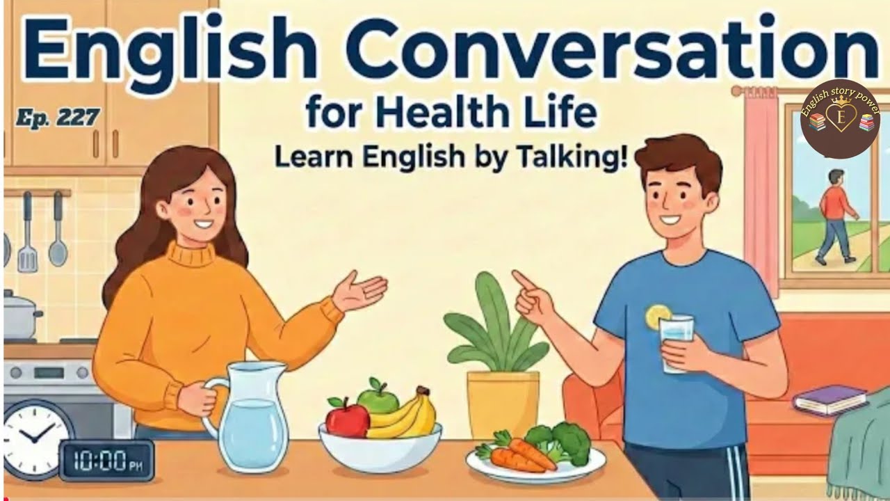 English conversation for healthy life ⭐ English story power English video @Mr.EnglishChannel 
