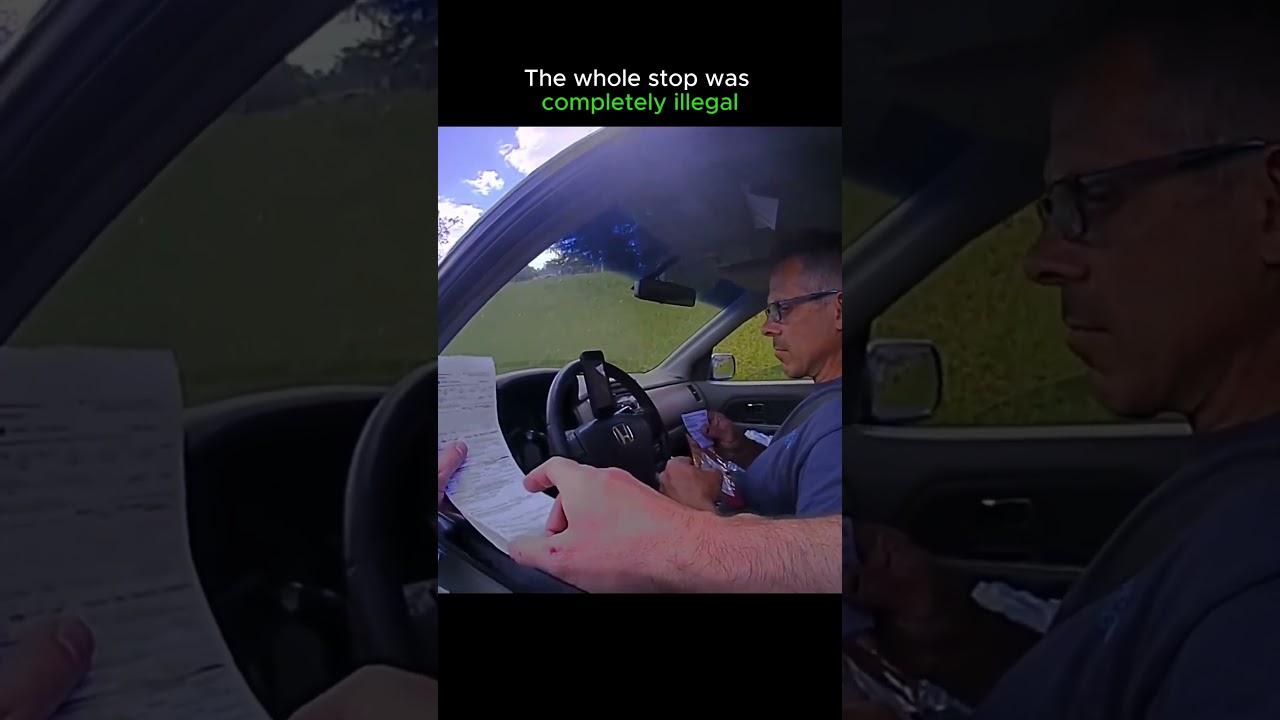 This Traffic Stop Was No Laughing Matter #police #bodycam #cops