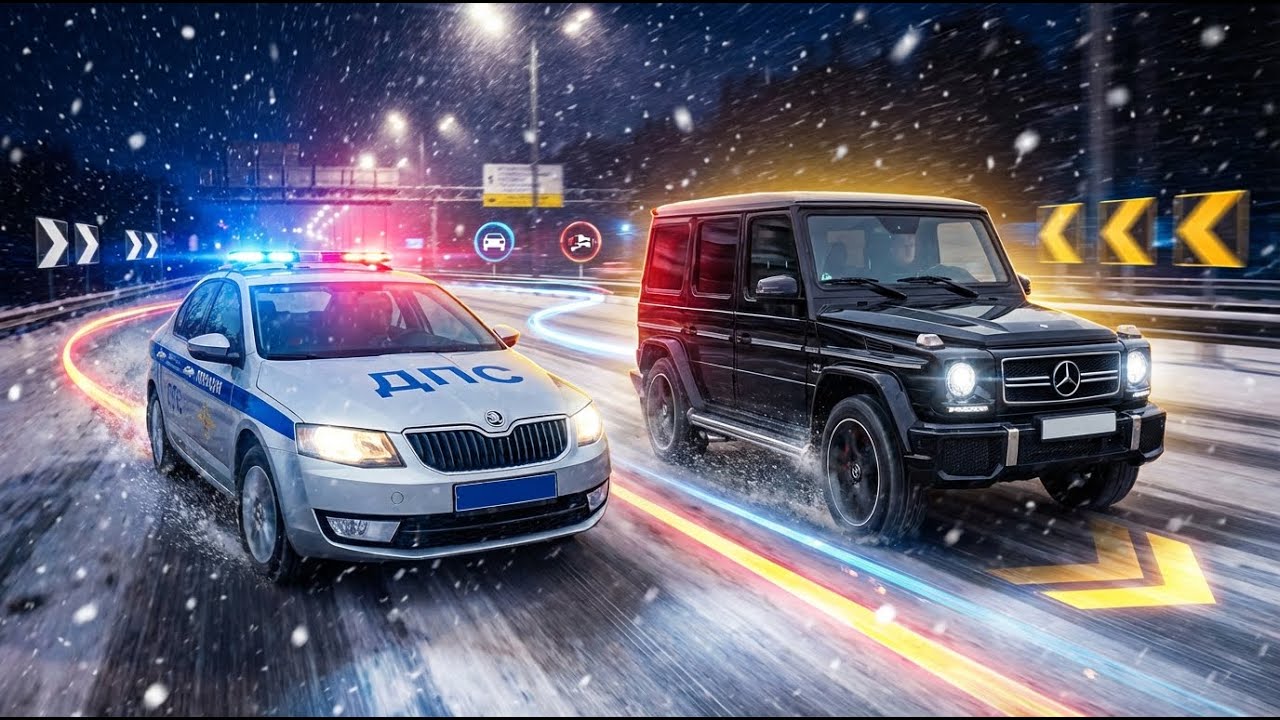НОЧНАЯ СМЕНА В ПАТРУЛЕ ДПС