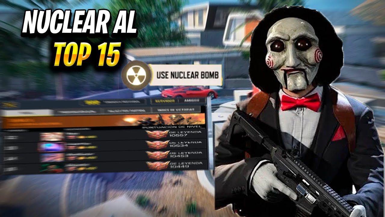 LE SAQUÉ NUKE AL TOP 15 EN REINICIO DE RANGOS😱😱