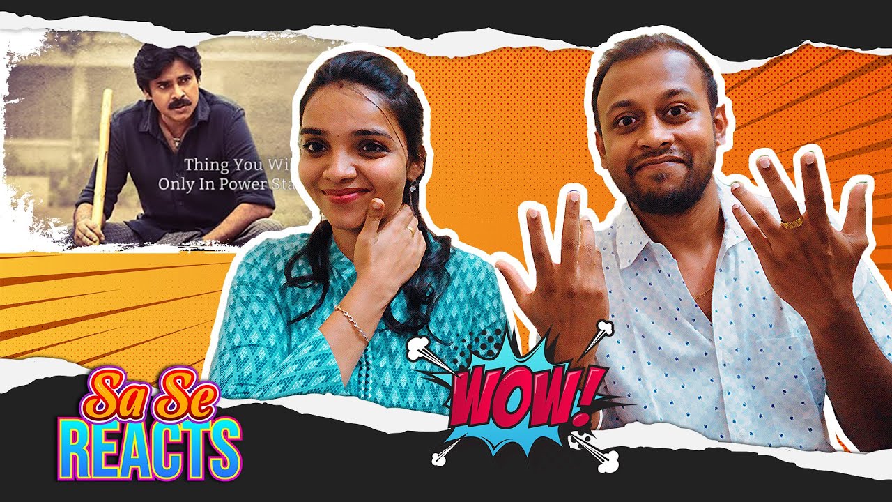 Whats So Special About Power Star Pawan Kalyan REACTION | Pawan Kalyan | MUMBAI TAMIL COUPLE