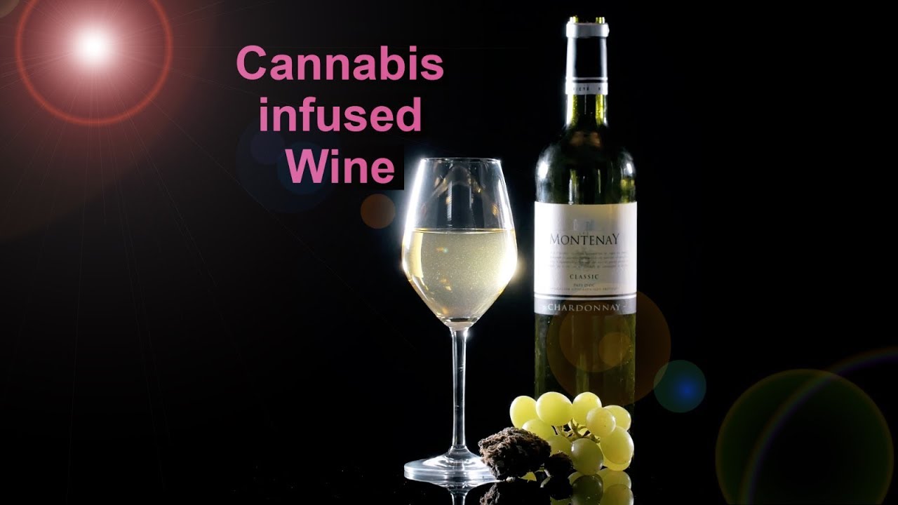 Cannabis infused wine