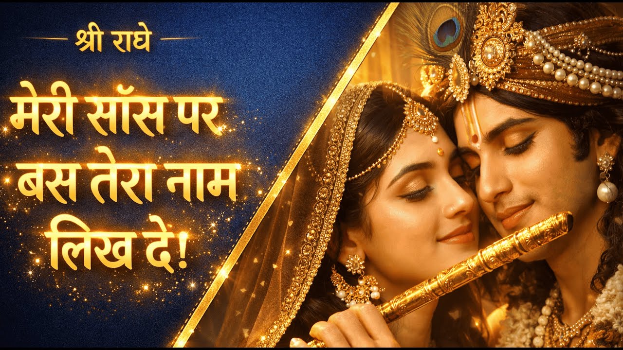श्री राधे मेरी साँस पर बस तेरा नाम लिख दे। Radhe Radhe Bhajan | Radha Rani Kripa  Barsana Vrindavan