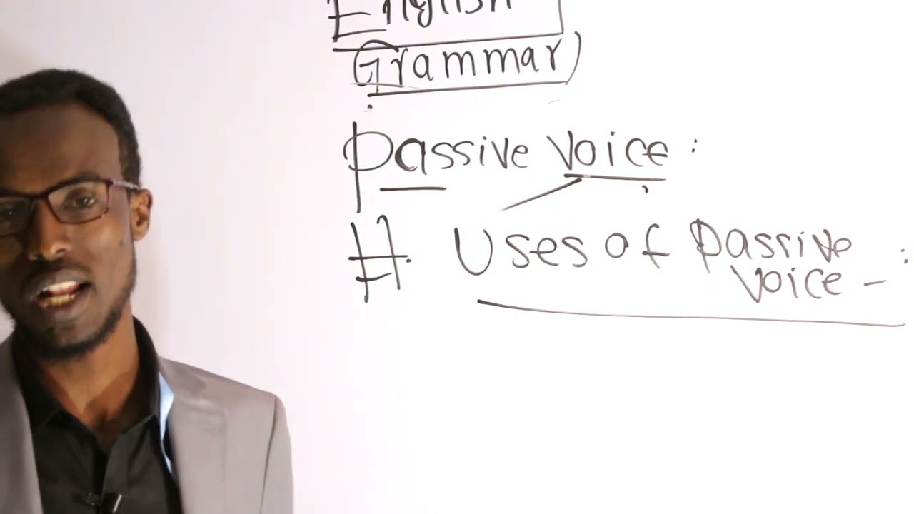 passive voice: lesson one