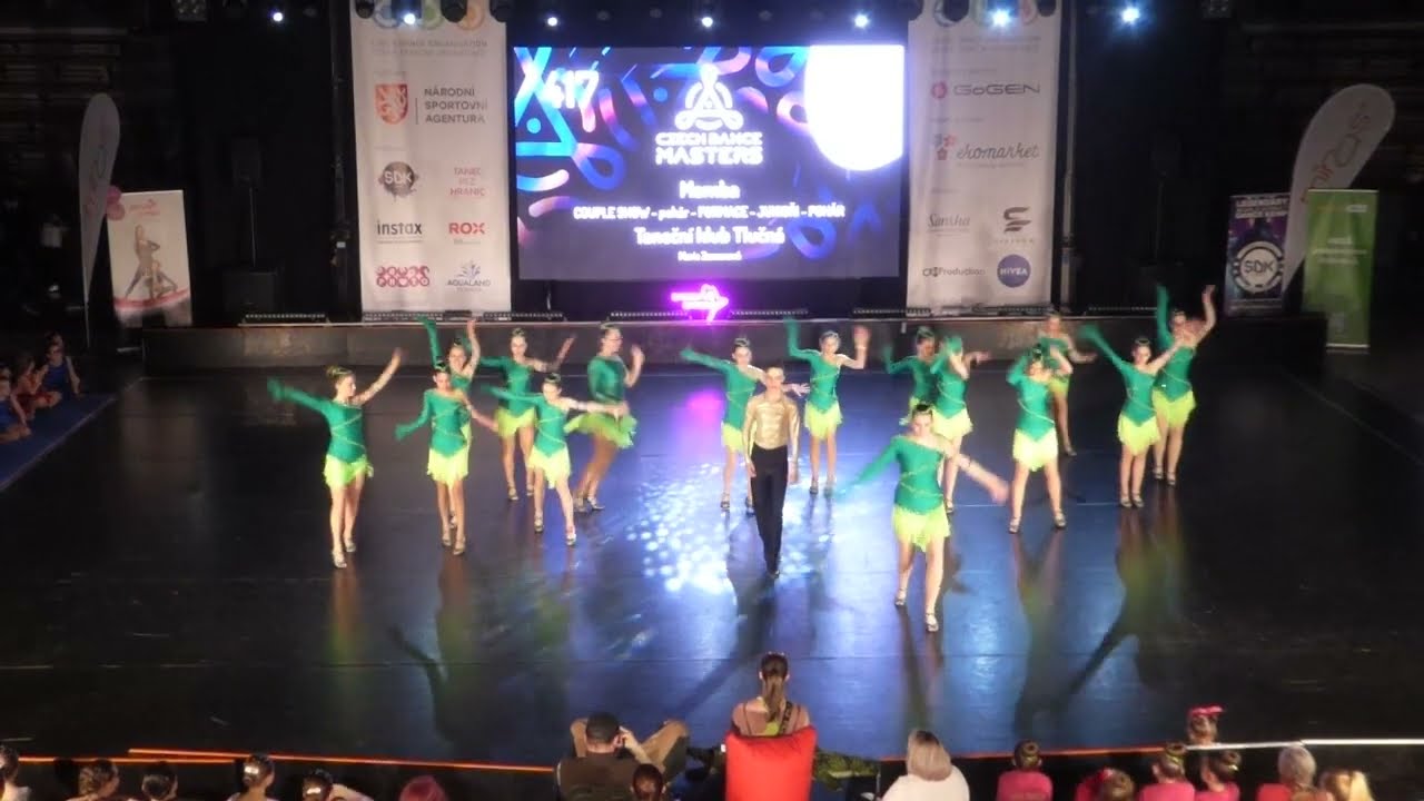 Taneční klub Tlučná - Mamba - Czech Dance Masters - Plzeň 20240323 - TK Tlučná