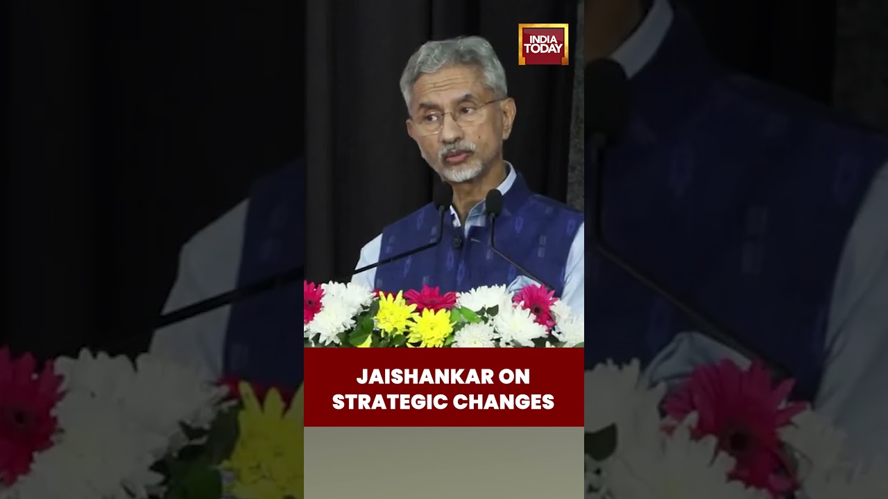 #jaishankar on Key #globalchanges Shaping Strategy & India&rsquo;s Rise | #aravalli  | India Today