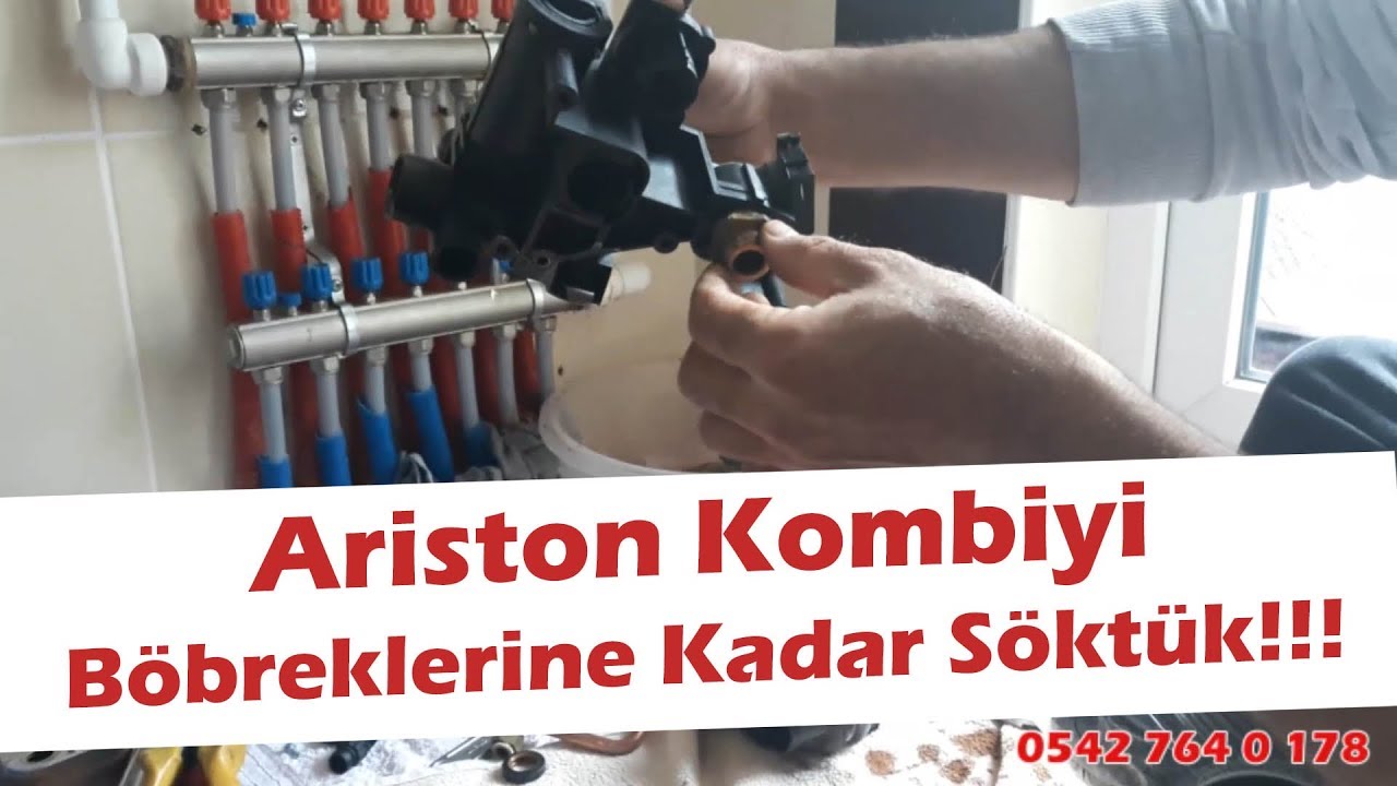 Ariston Kombiyi Böbreklerine Kadar Söktük! Ariston Kombi Blokları Nasıl Sökülür! #aristonkombi