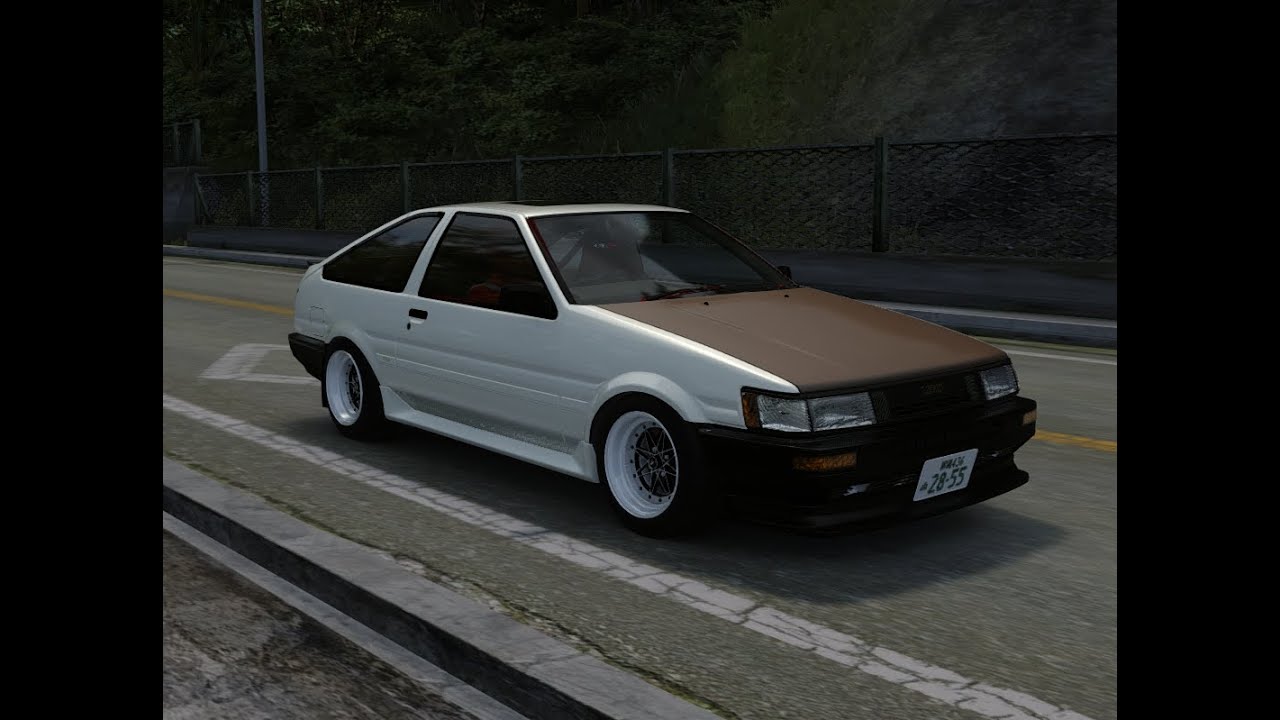 Enjoying~Toyota AE86 Touge Run On 