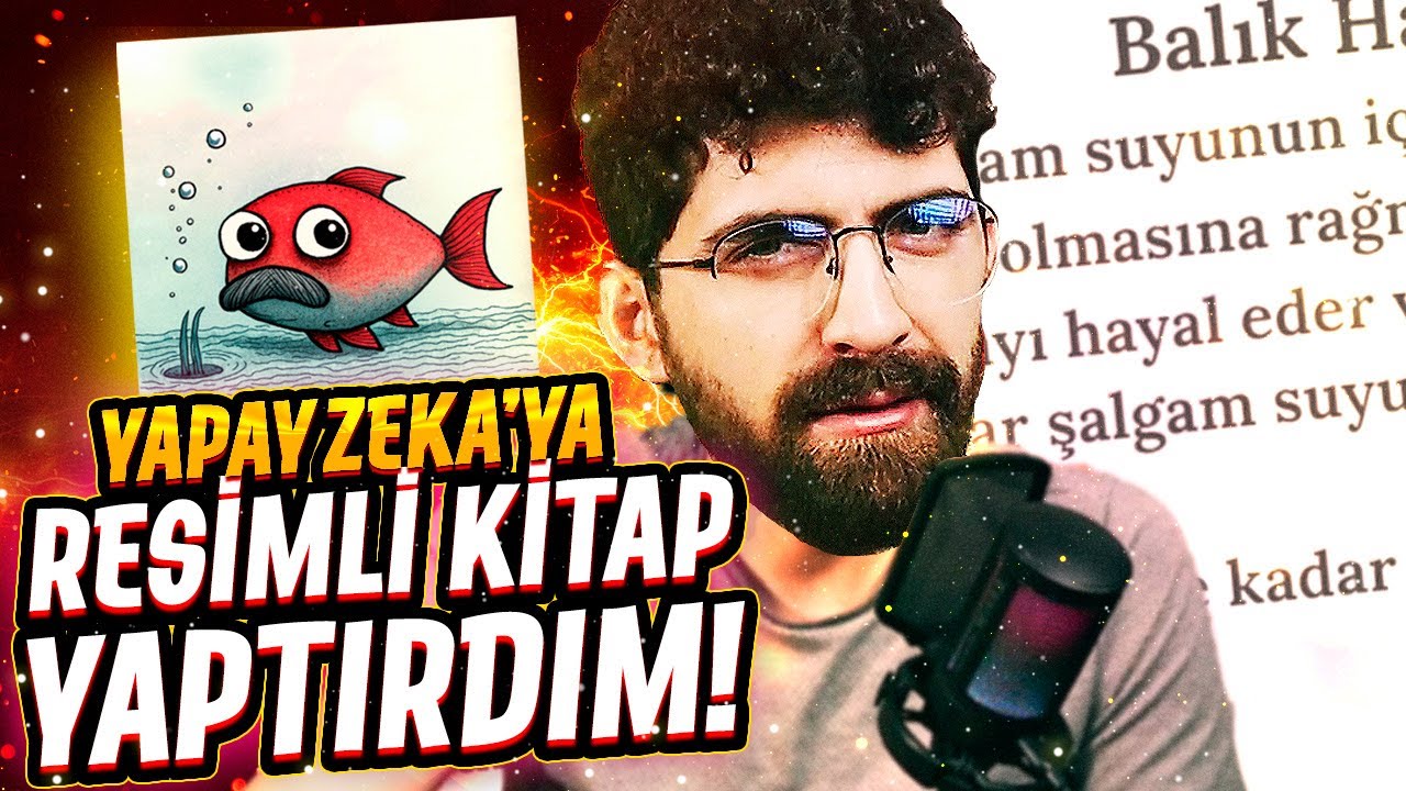 SADECE KOMUTLARLA KİTAP YAPTIRDIM!