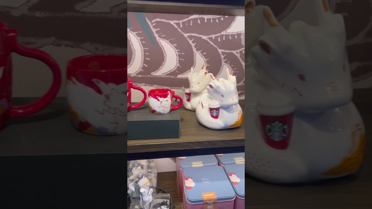 Starbucks Merch in Singapore is the cutest ❤️ #starbucks #merch #coffee #singapore