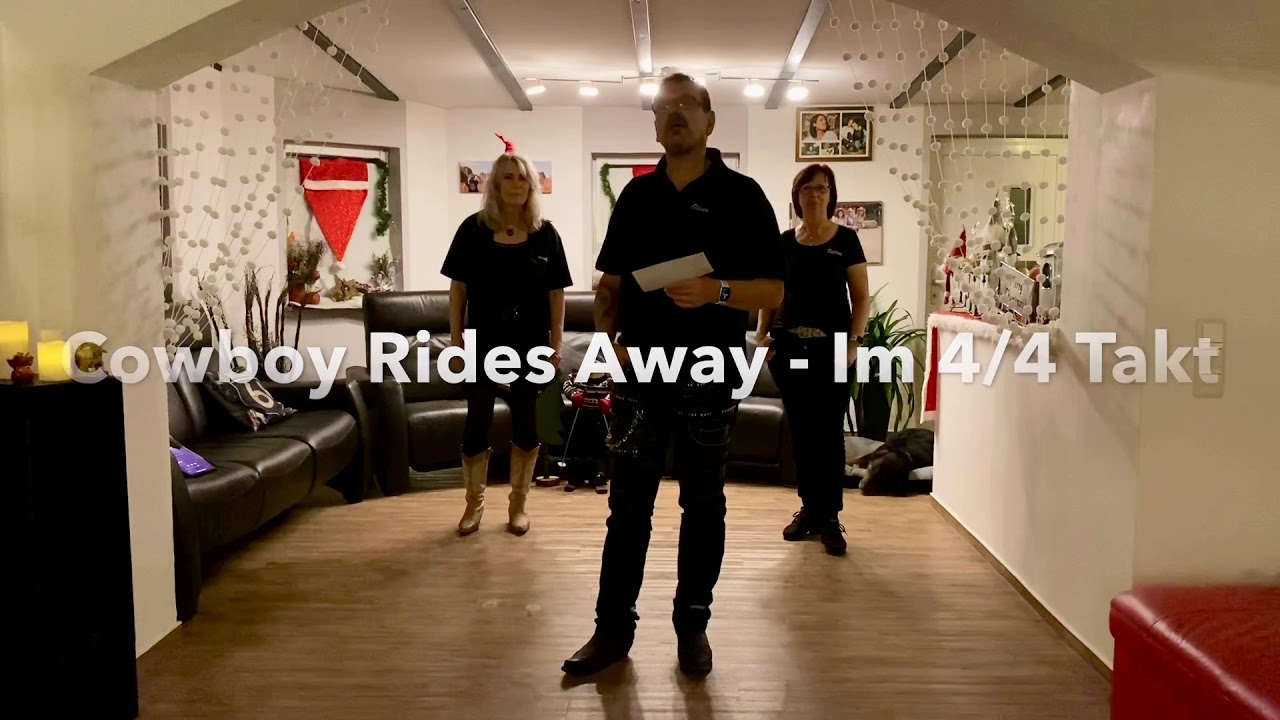 Cowboy Rides Away - Linedance Workshop - Im 4/4 Takt