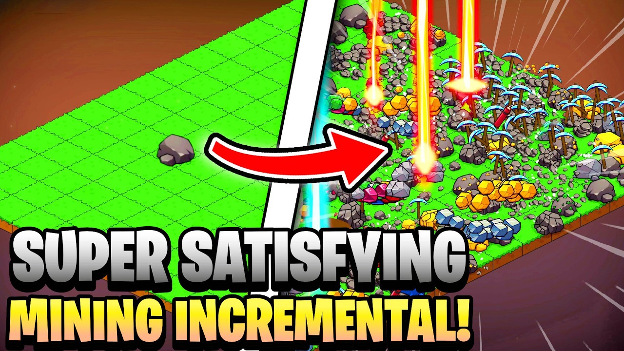 I Made BILLIONS In This NEW Incremental Upgrade Mining Tycoon!