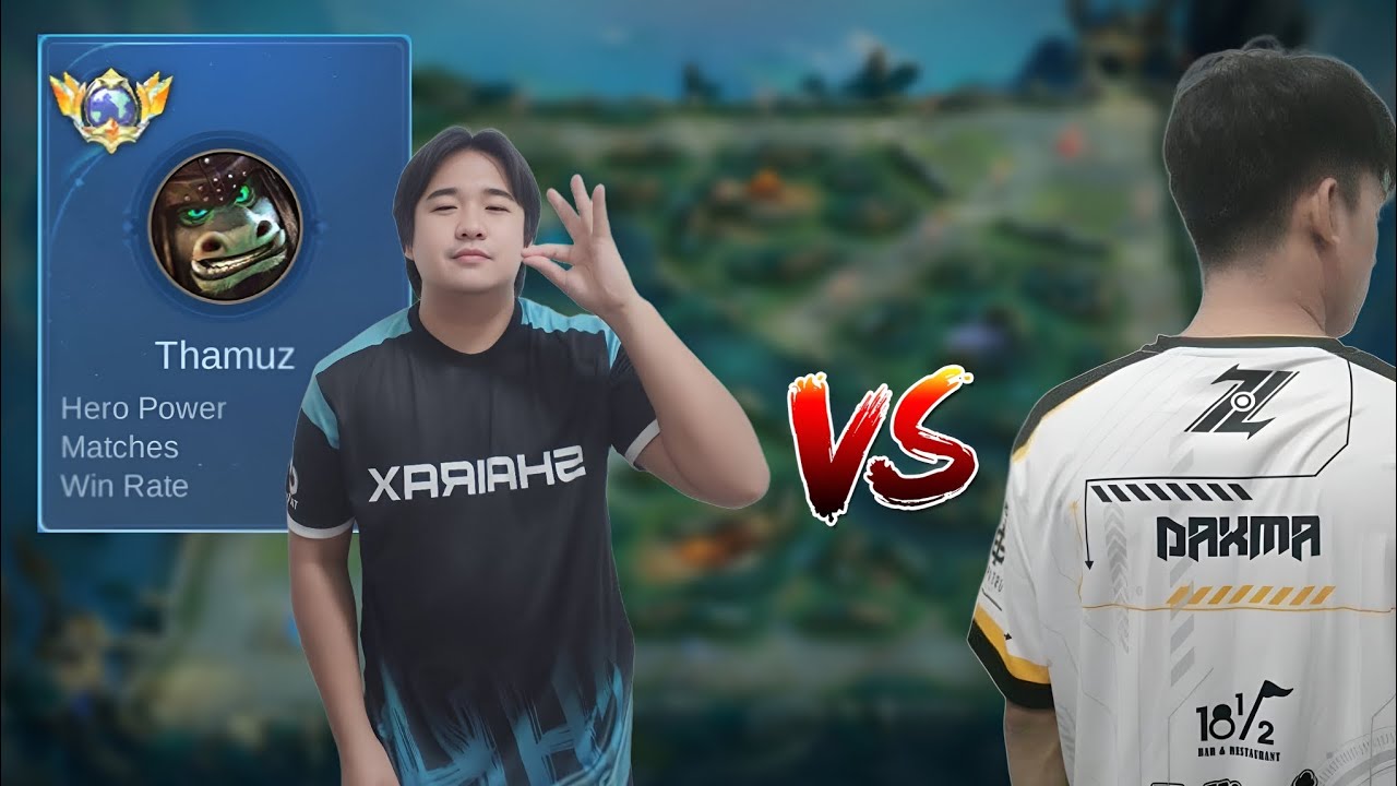 DAXMA vs THE STRONGEST TOP 1 GLOBAL THAMUZ | MLBB