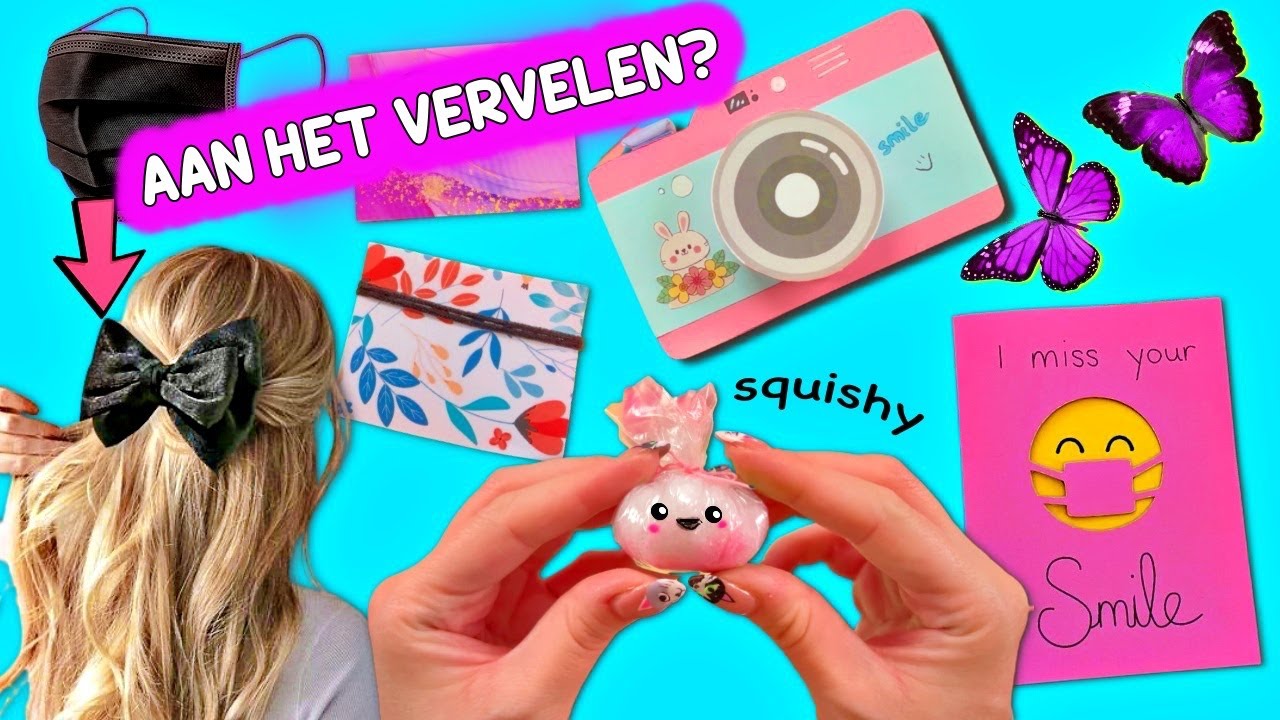 DIY MOOIE DINGEN OM TE DOEN WANNEER JE AAN HET VERVELEN BENT
