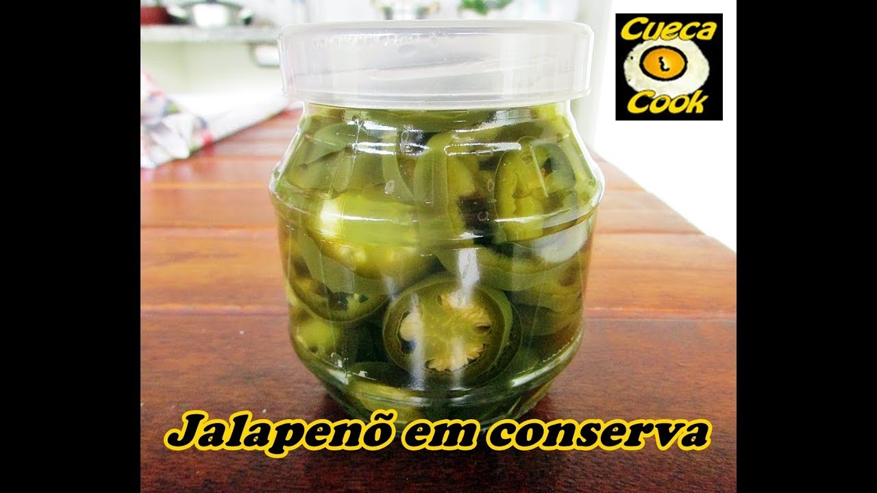 Conserva mexicana de pimenta Jalapeño - Cueca Cook # 342