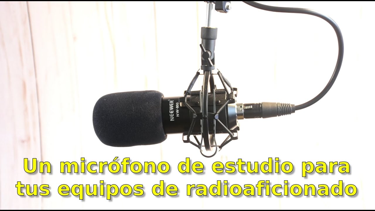 031 - Un micrófono de estudio para tus equipos de radioaficionado
