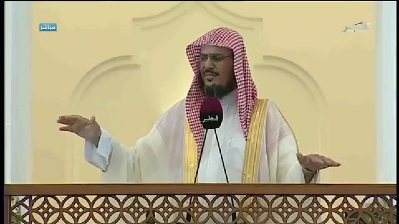 خطبة وصلاة الجمعة 24-4-1436 من جامع محمد بن عبدالوهاب بقطر hd