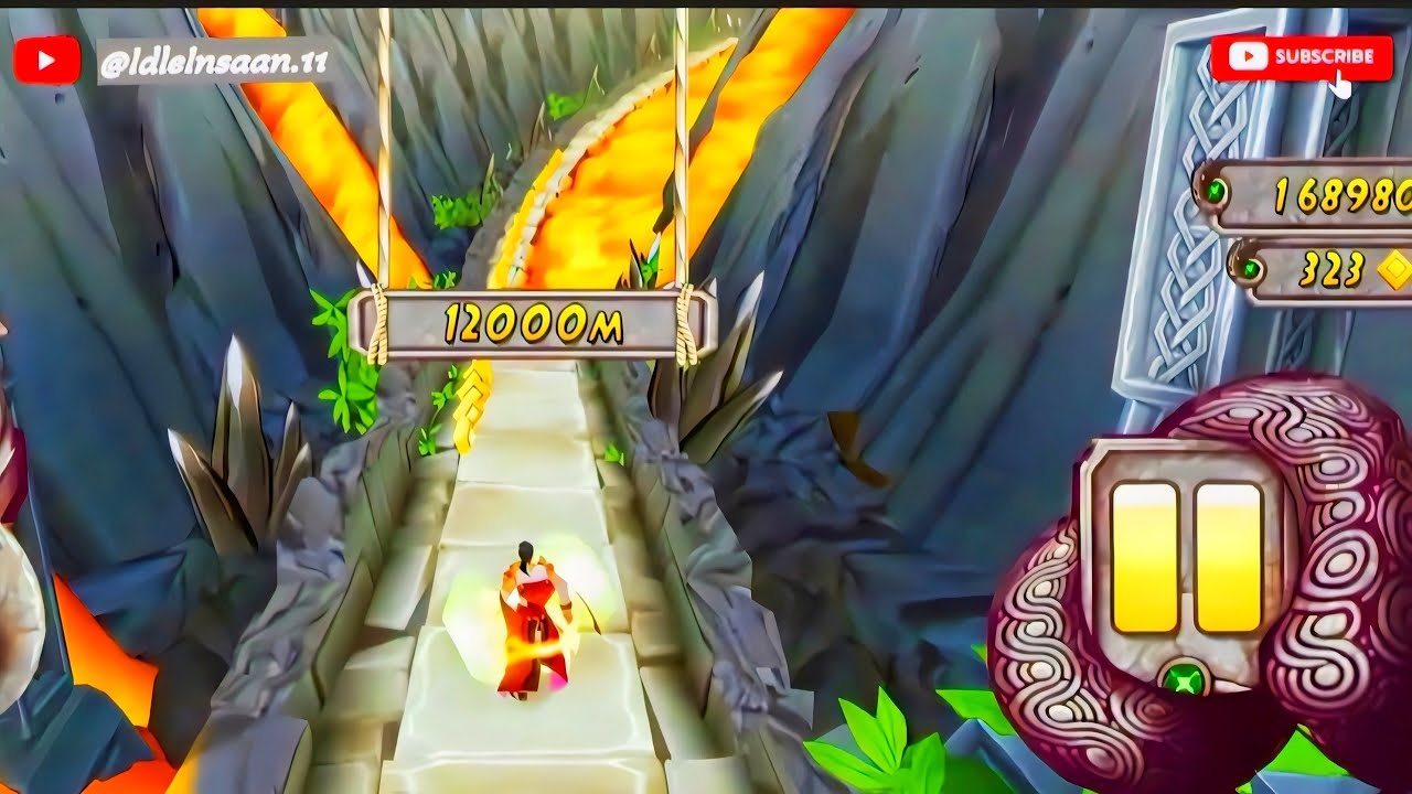 TEMPLE RUN 2 । IDLE INSAAN🤘। 06/365 DAYS । #video 