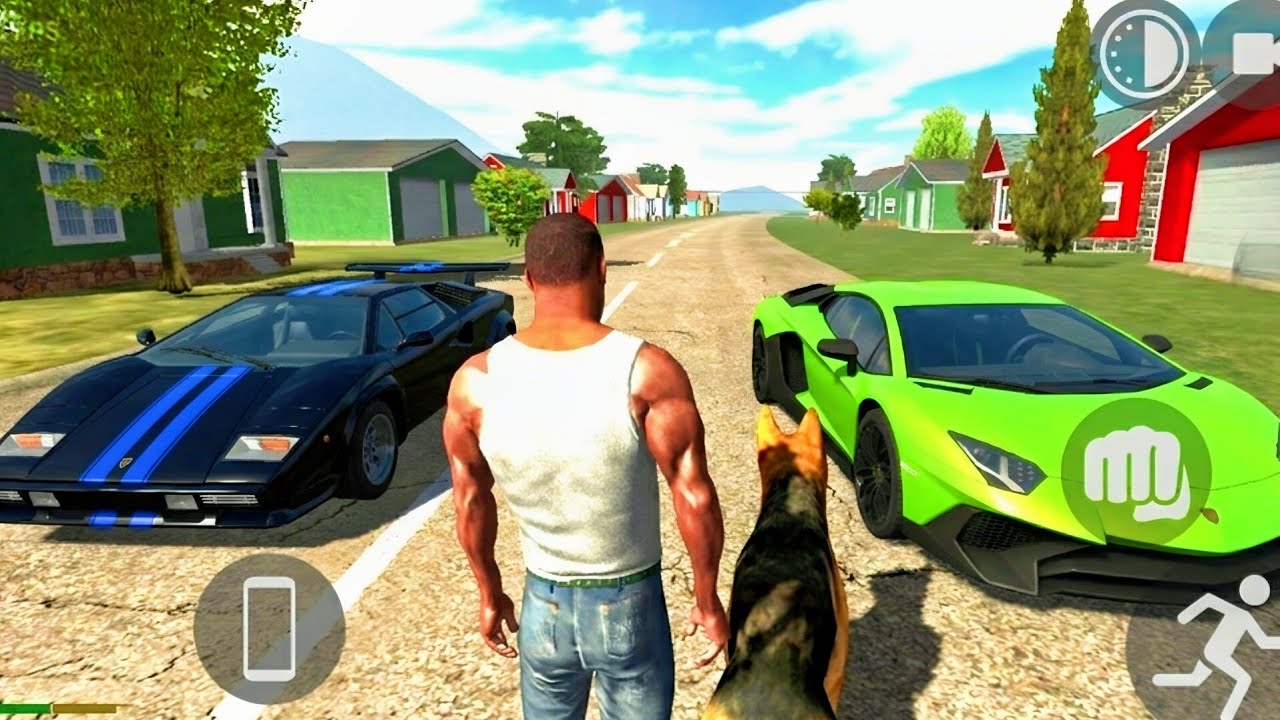 Indiab bike driving 3d open city lamborgini gameplay