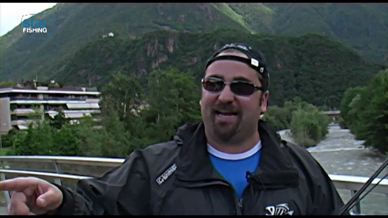 A pesca sul torrente Talvera a Bolzano - Star Fishing.TV