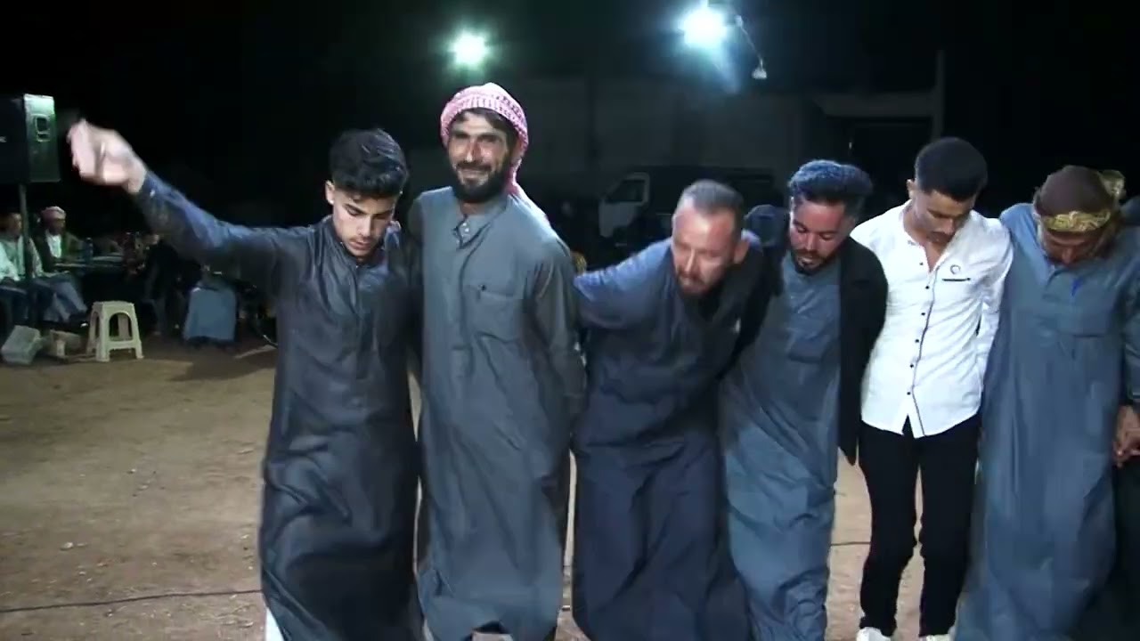 افراح عشيرة الدمالخة عرس شحود جمعة الفتيان القسم الاول