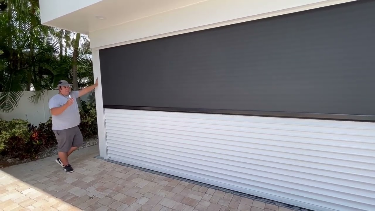 Nautilus Combination Hurricane Shutter and Insect Screen