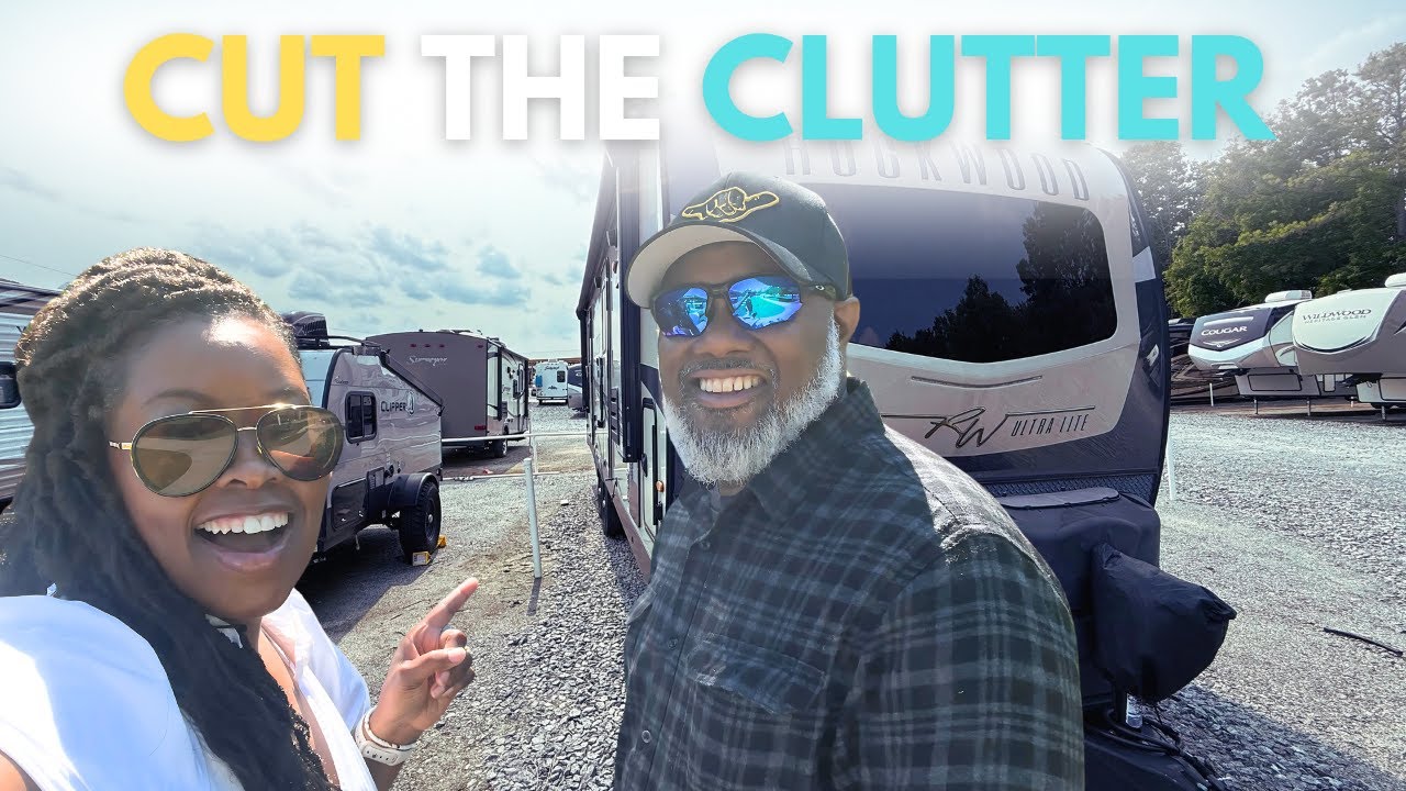 Rainy Day RV Declutter Challenge!| Getting ready for RV Season