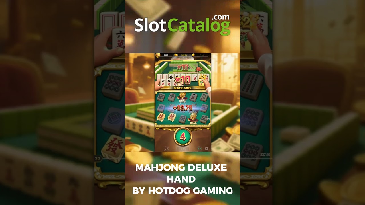 Mahjong Deluxe Hand slot by Hotdog Gaming