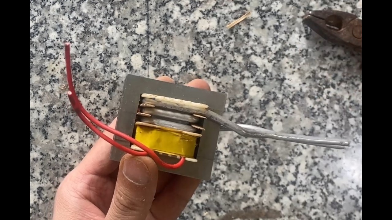 Instructions on how to make a soldering iron from