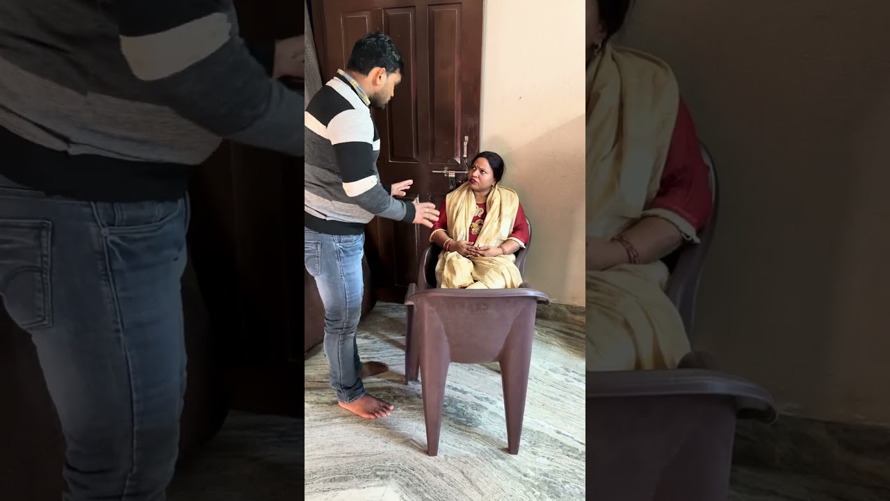 देवरानी के चलते पति ने दिया ताना 😳🥱🤔#youtube #funny  #comedy #patipatni #viralvideo #funnycomedy 