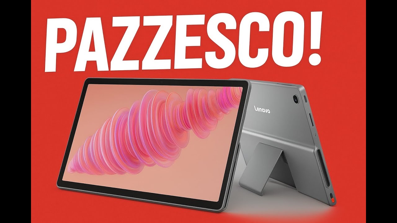 LENOVO TAB PLUS. NON SERVE SPENDERE DI PIU'.