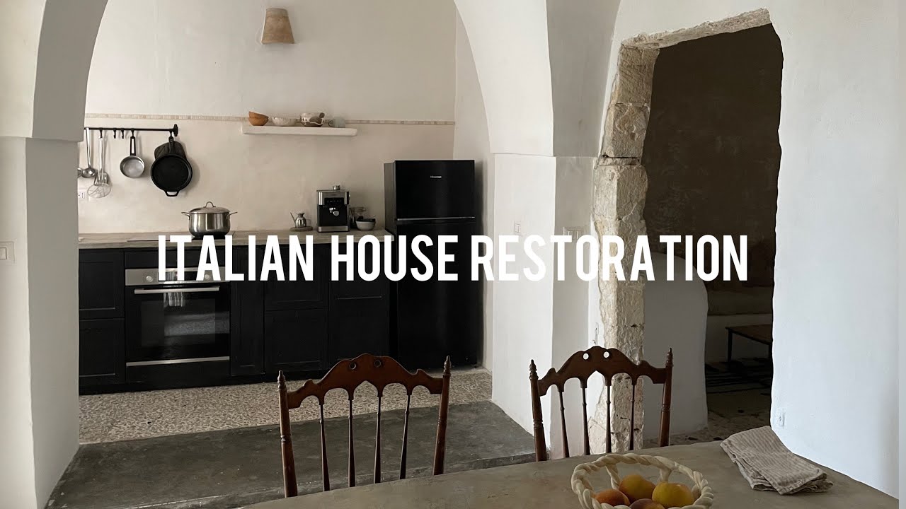Italian house renovation, finishing our kitchen, bathroom & painting...