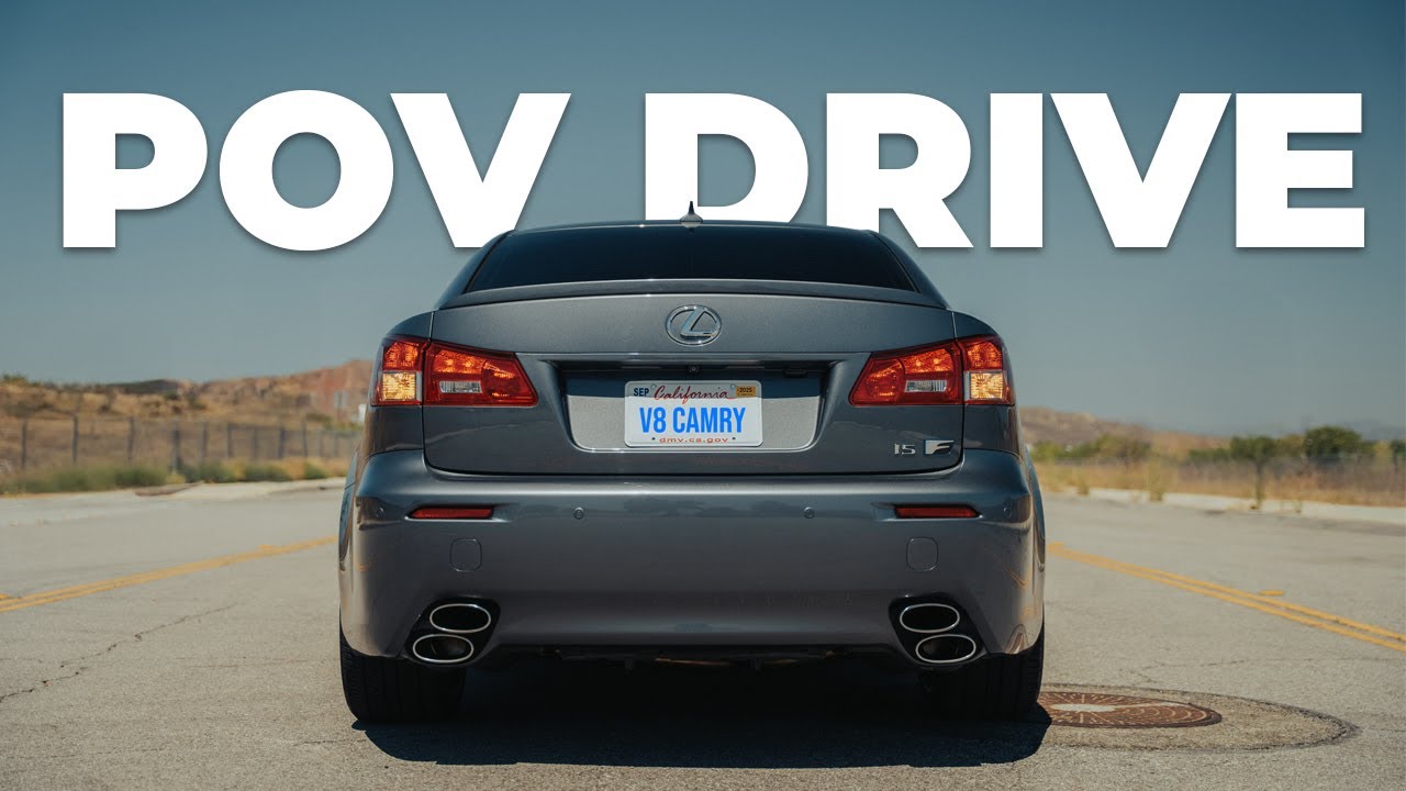 POV Drive In My 2013 Lexus IS F | PURE SOUND 5.0L 2UR-GSE
