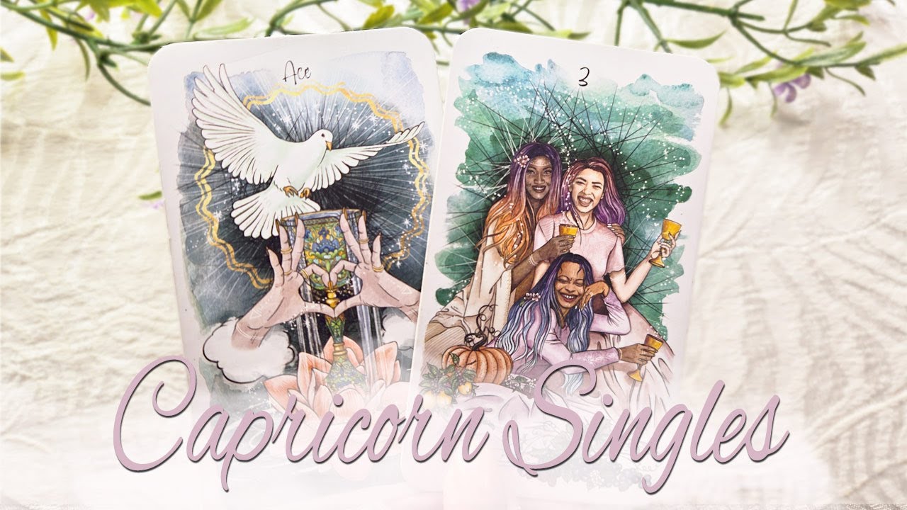 CAPRICORN SINGLES  Things are about to go in your favor! This person sees you as a wife