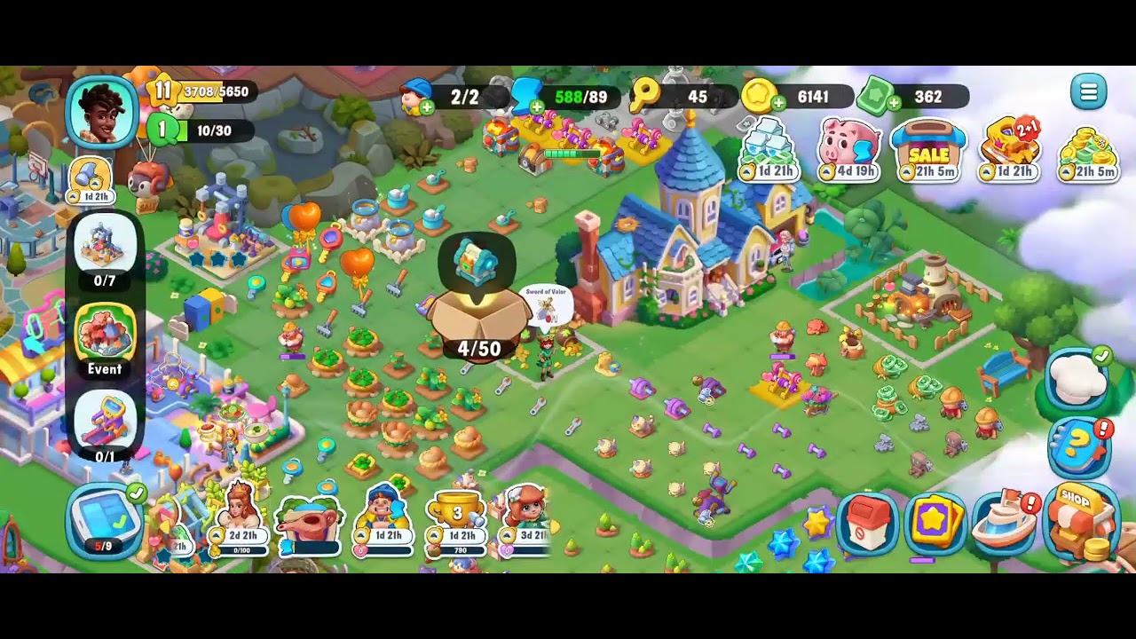Merge Cove - Gameplay Walkthrough Level 11 Part 35 (Ios.android) #gamingvideos