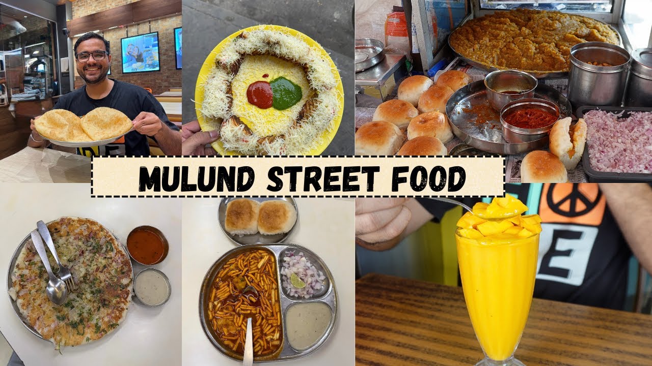 MULUND STREET FOOD | Misal Pav, Chole Bhature, Mango Milkshake and more