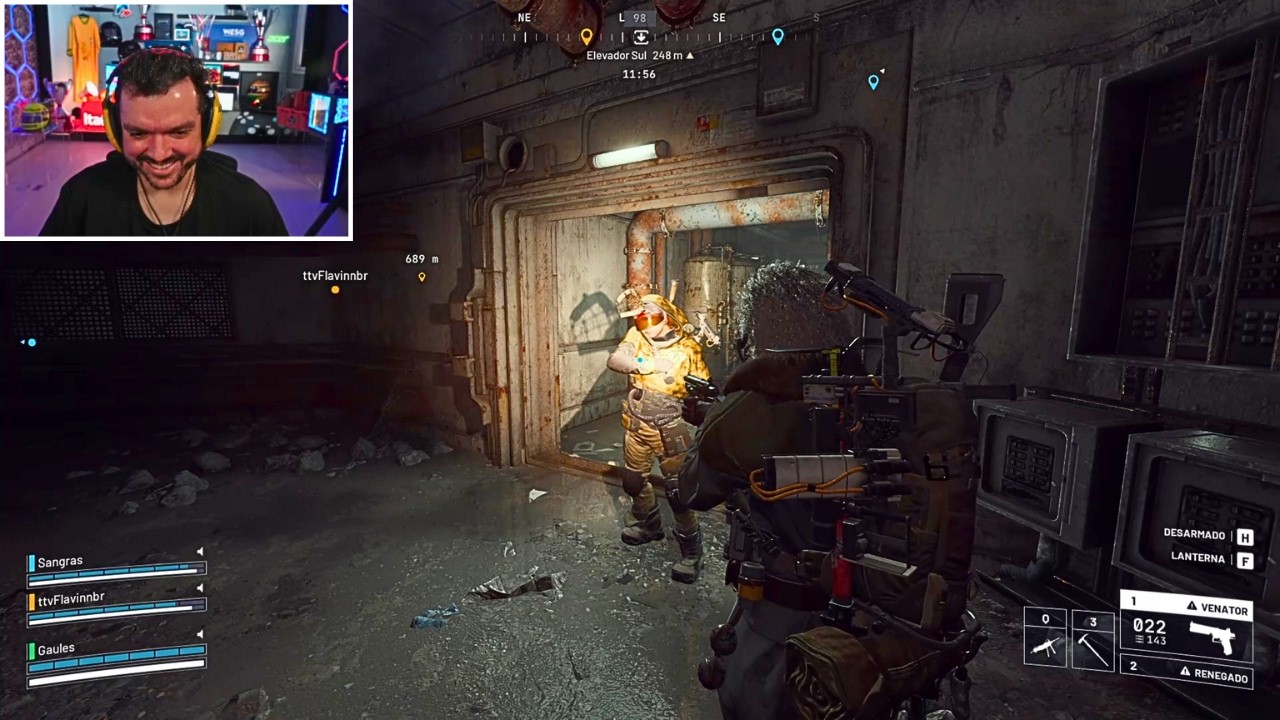GAULES, FLAVIN E SANGRAS JOGANDO ARC RAIDERS (10/02/26) #36