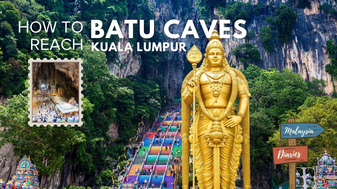 Drive from Melia Hotel in Imbi Kuala Lumpur to Batu Cave   the famous tourist attraction in Kuala Lu