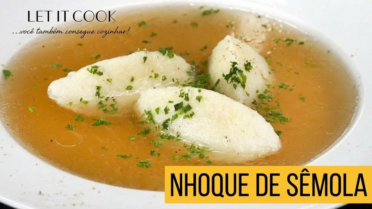 Sopa de bolinhas de semolina: receita tradicional austríaca