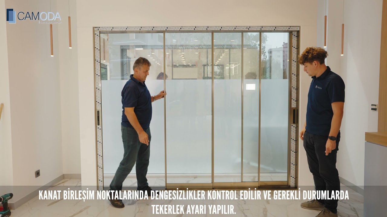 Camoda Vista Slider Sürme Cam Balkon Sistemleri Montajı