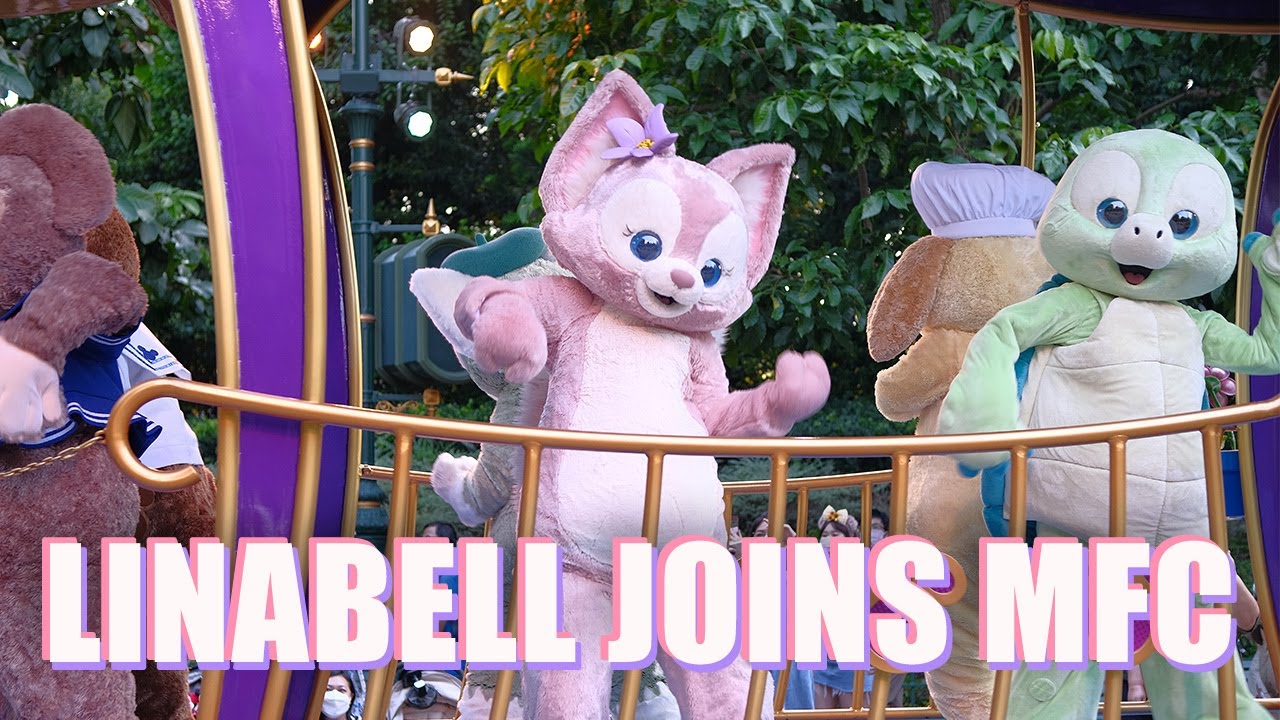 【4K】Linabell Joins Mickey and Friends Celebration｜Hong Kong Disneyland