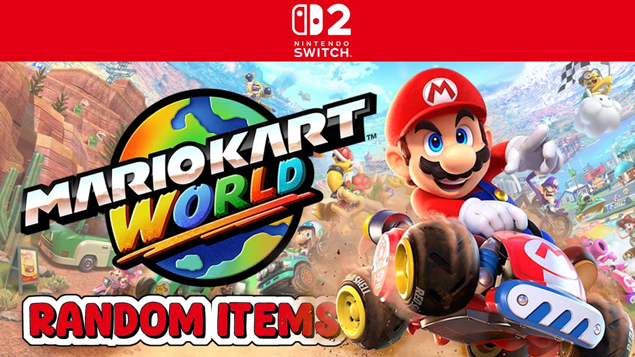 Random Items All Night! | Mario Kart World | gogamego