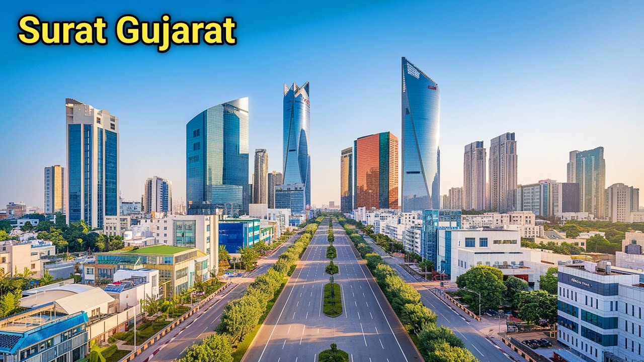Surat City Gujarat | Vesu Surat | Diamond City Gujarat