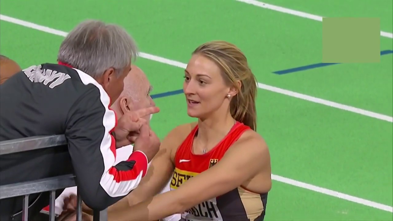 Kristin Gierisch great recent performances in the triple jump